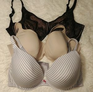 44DDD Lane Bryant and Curvation Bra Bundle